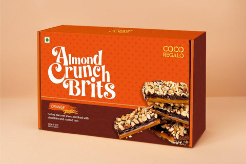 ALMOND CRUNH BRITS - Orange Flavour